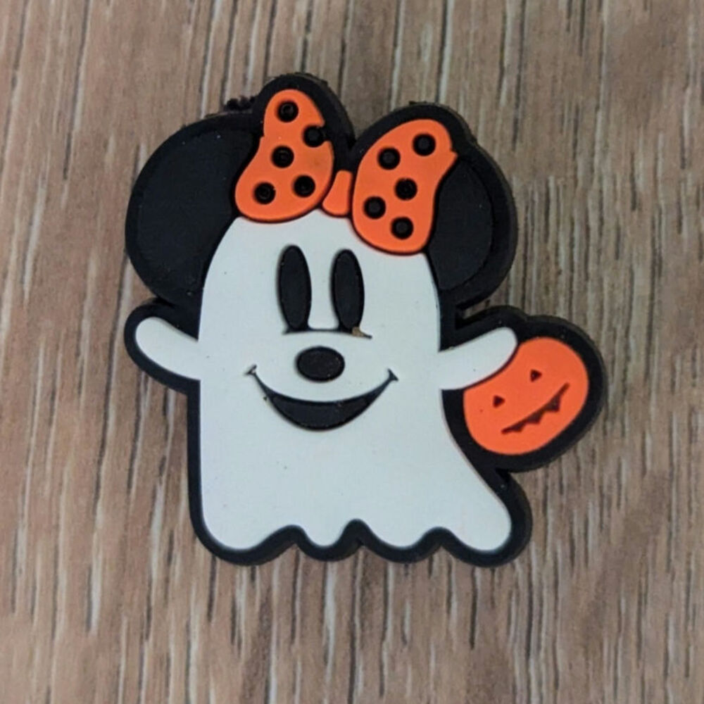 4 for $10 - Mix n Match Minnie Mouse Ghost Croc Charm Jibbitz Halloween Costume